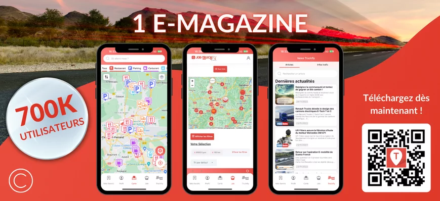 Truckfly, l'appli GPS qui permet de trouver son ch