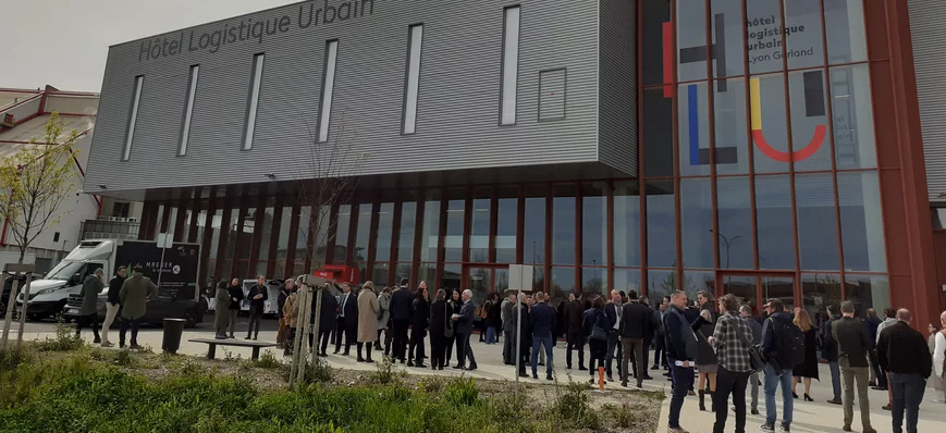 À Lyon, inauguration du plus grand hôtel logistiqu