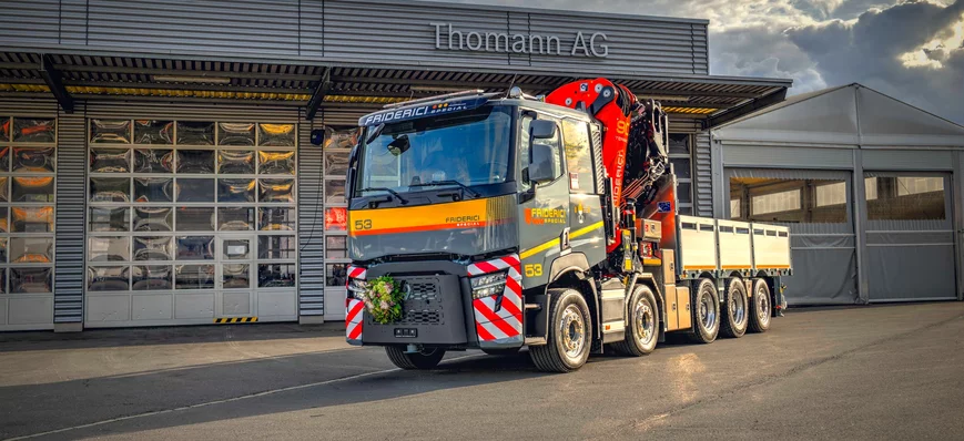 Découverte : en Suisse, des camions-grue aux carac