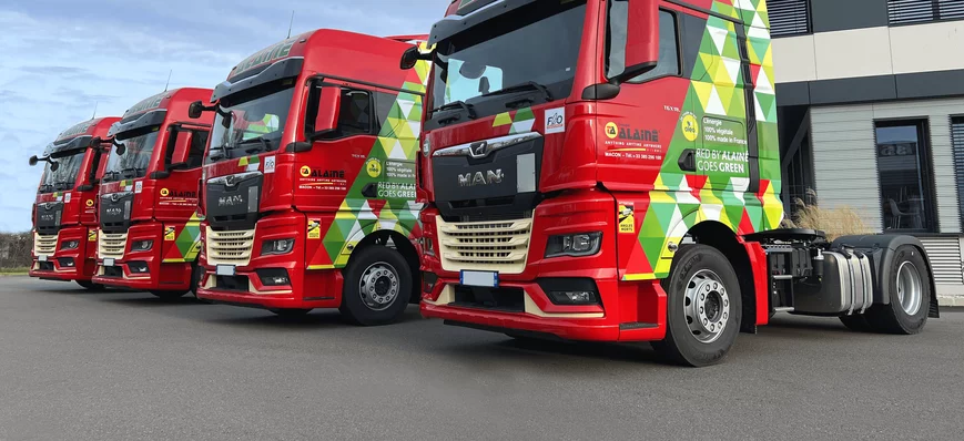 Le groupe Alainé commande à MAN 50 TGX circulant a