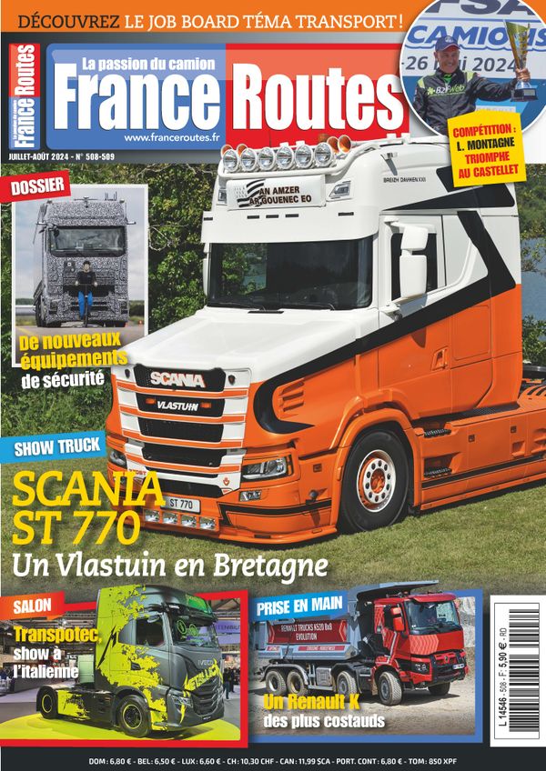 Couverture magazine 508-509