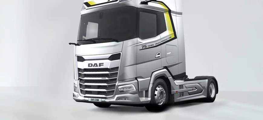 Daf produit une série spéciale 75 ans du XG+