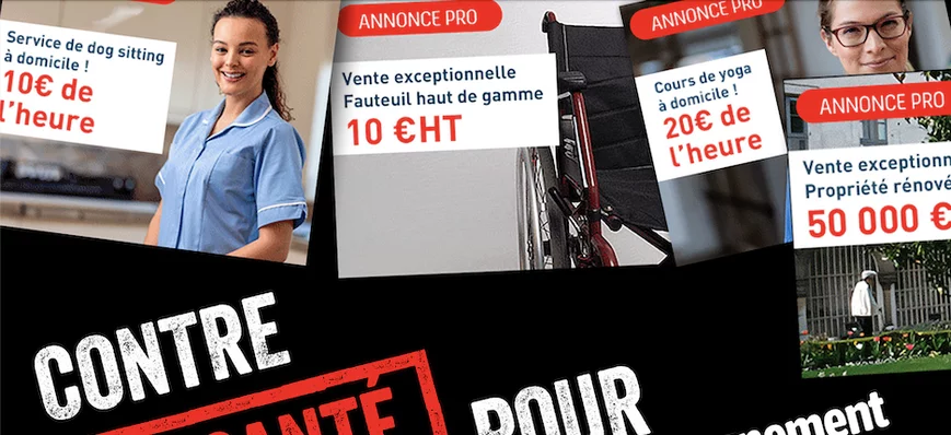 Grand âge : la campagne choc de la Fehap sur les E