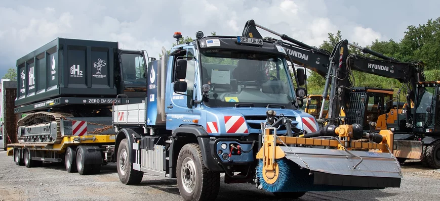 Mercedes valide des tests sur un Unimog à moteur à