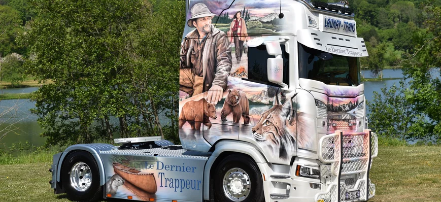 [Hommage au peintre Lorent] #3 Scania S 650 Le Der