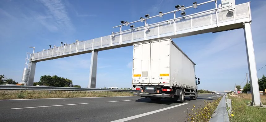 En Alsace, le projet d'écotaxe « R-Pass »… pas bie