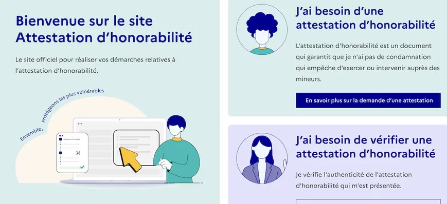 Enfance : l’attestation d’honorabilité accessible 