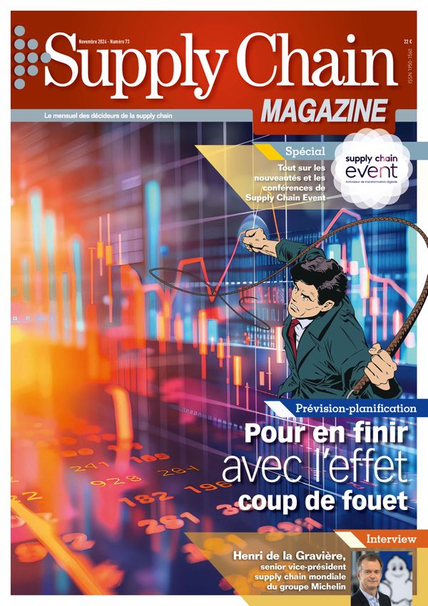 Couverture magazine supply chain magazine n° 073
