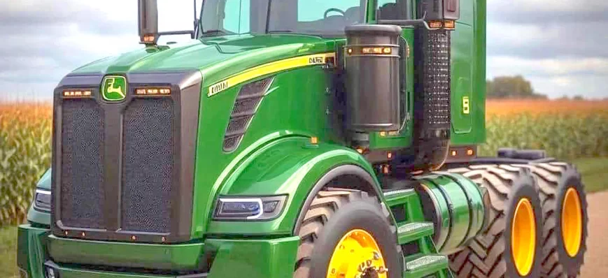 Un tracteur routier chez John Deere !