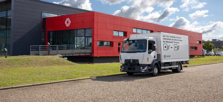Homologation du premier camion rétrofité électriqu