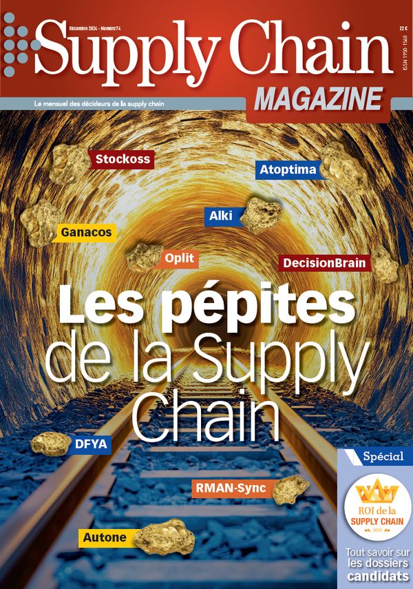 Couverture magazine supply chain magazine n° 074