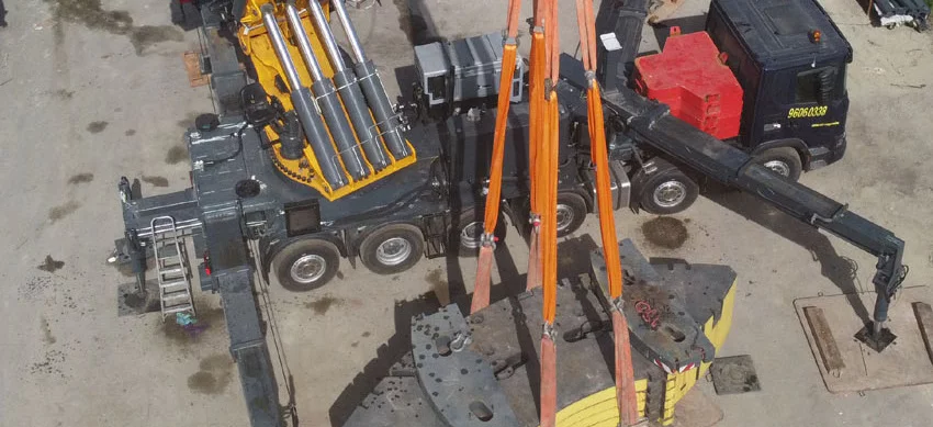Grue repliable : une géante signée Copma
