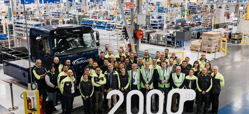 2 000 camions électriques assemblés dans l'usine n