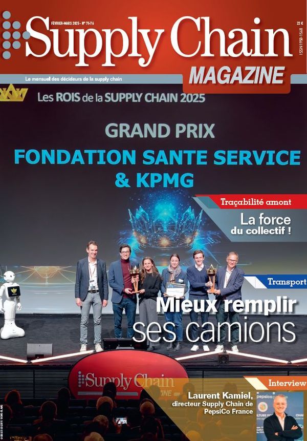 Couverture magazine supply chain magazine n° 075-076