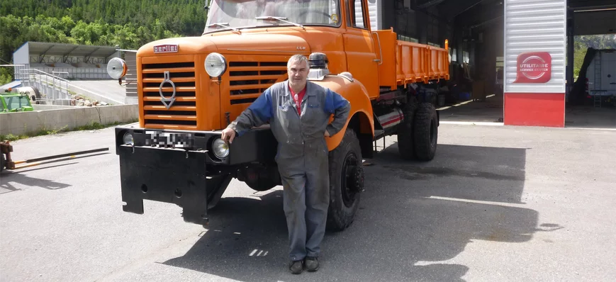 Camion ancien : Jean-François Girin, collectionneu