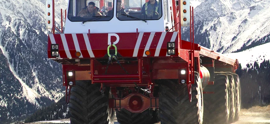 Camion-mystère : pour les terrains les plus diffic