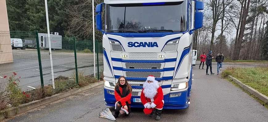 Les routiers sont sympas : le joli don des Mille P