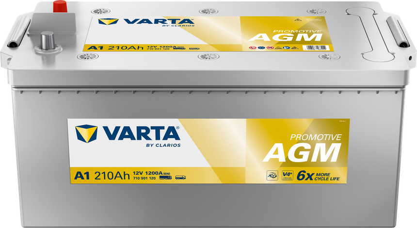 Varta développe pour les poids lourds une batterie AGM