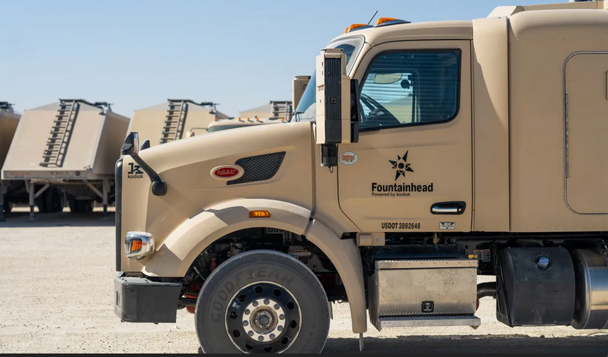 Peterbilt autonome chez Atlas Energy