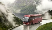 Un autocar Volvo 9900 en Norvège