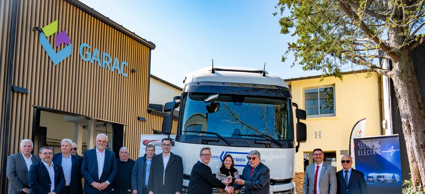 Un camion électrique Renault T E-Tech pour les for