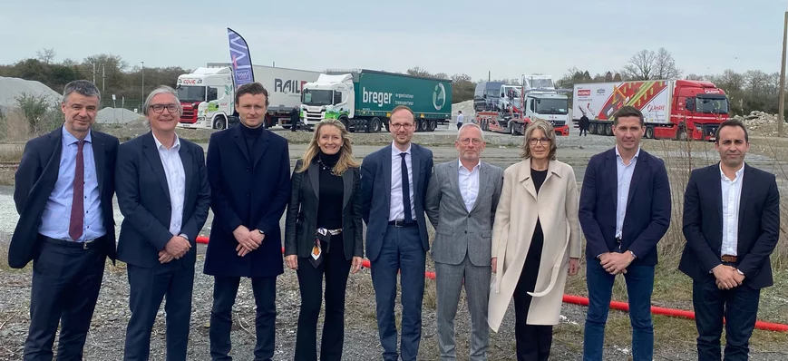 Top départ pour la plateforme rail-route de Saint-