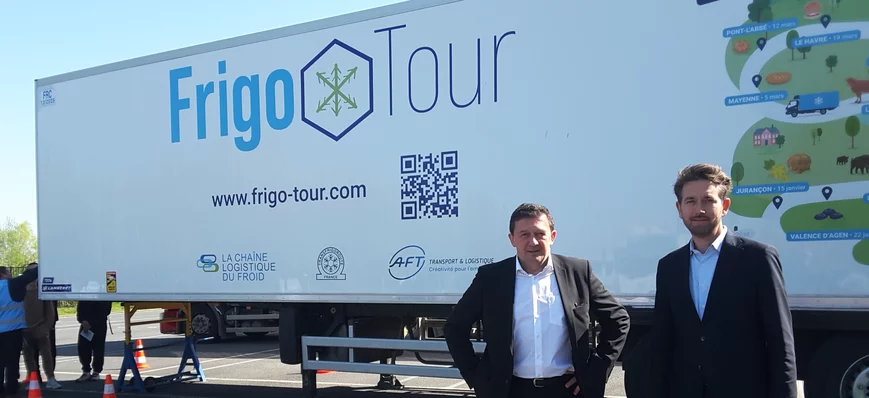 Frigo tour : « La diversité des métiers du transpo