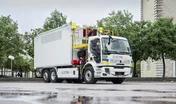 L'un des 7 camions Volvo FE Electric exploités par Mineris