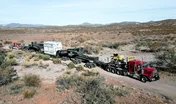 Un convoi exceptionnel de 124 t en Arizona