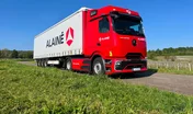 Le premier Mercedes eActros 600 de France arrive chez Alainé