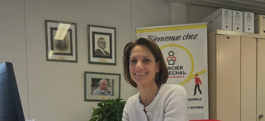 Nadège Mercier, DG de Déménagement Mercier (85) : 