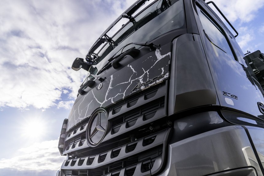 Mercedes Arocs Extent, un design unique