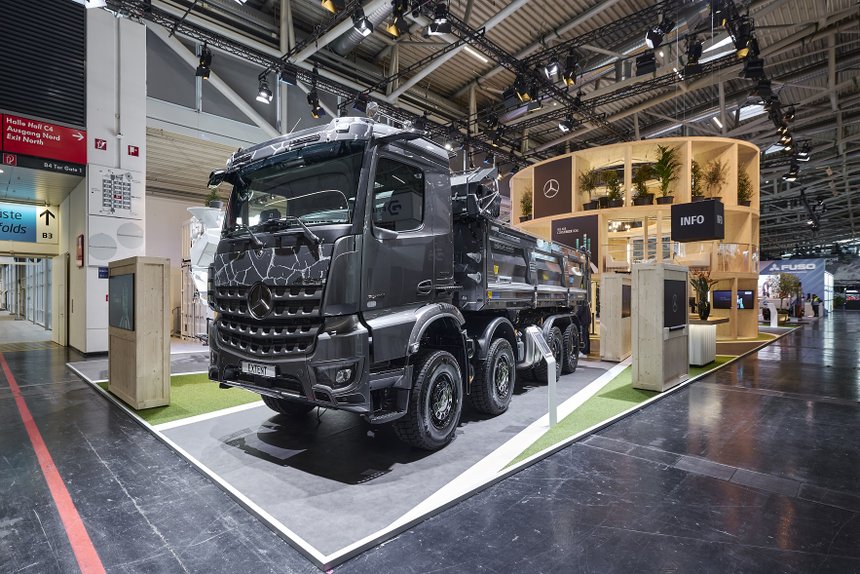 Mercedes-Benz Arocs Extent, série limitée présentée au salon Bauma