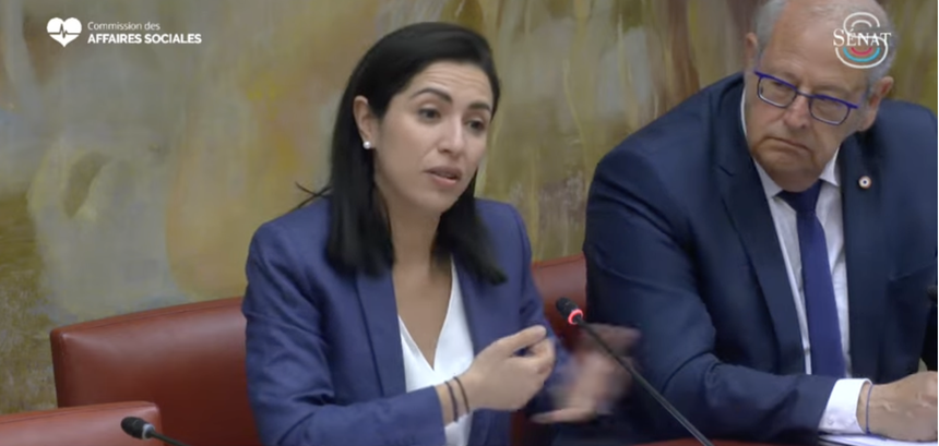 Sarah El Haïry devant la commission des affaires sociales