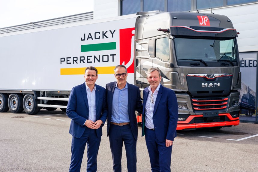 Amitié franco-allemande entre MAN et Jacky Perrenot