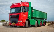 L'un des derniers camions Ginaf livrés ressemble à un Daf