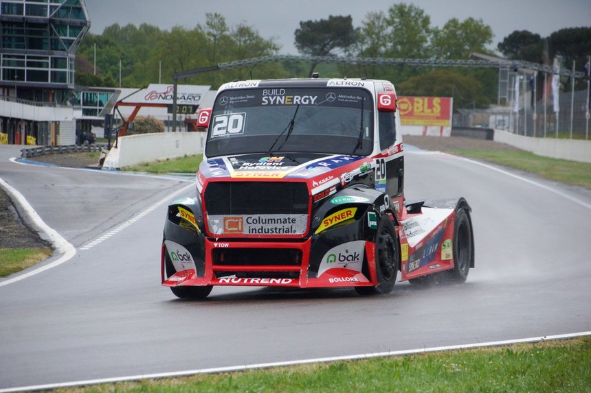 Téo Calvet va défendre son titre en camion de course cette saison
