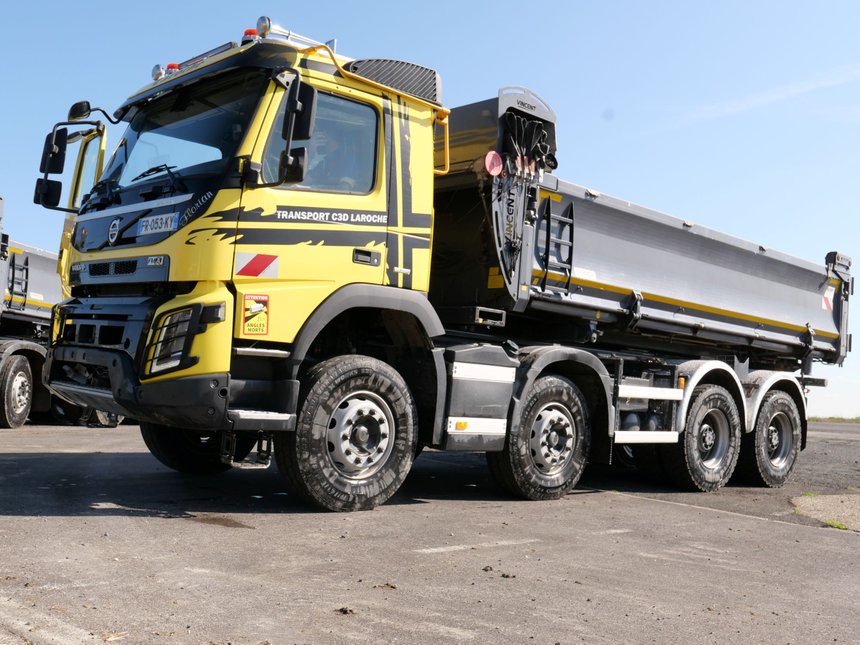 Michelin W X Works 2 : pneu "B" pour camion de chantier