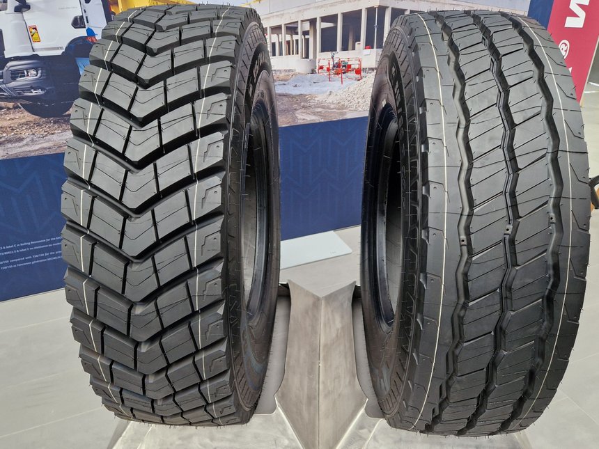 Michelin X Works 2 : nouveau dessin de la bande de roulement