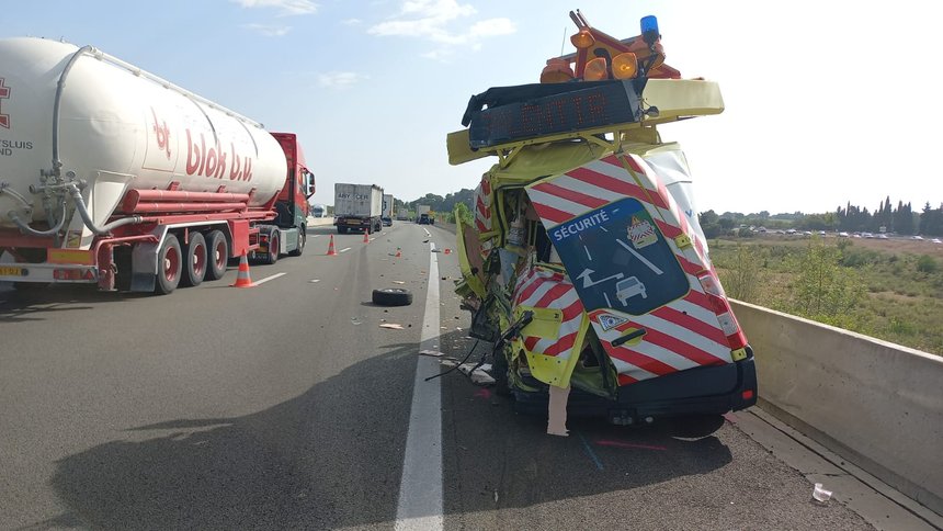 Accident mortel d'un agent des routes sur la RN 1104 le 14 mai