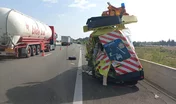 Accident mortel d'un agent des routes sur la RN 1104 le 14 mai