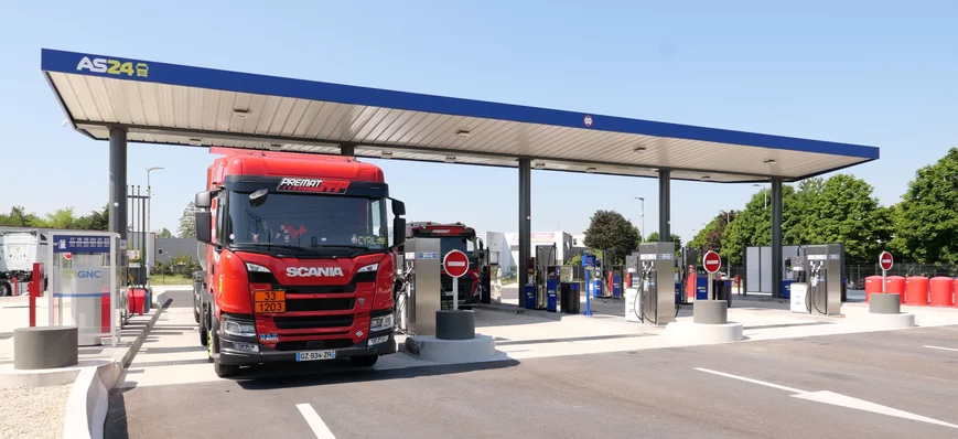 Première station-service AS 24 multiénergies pour