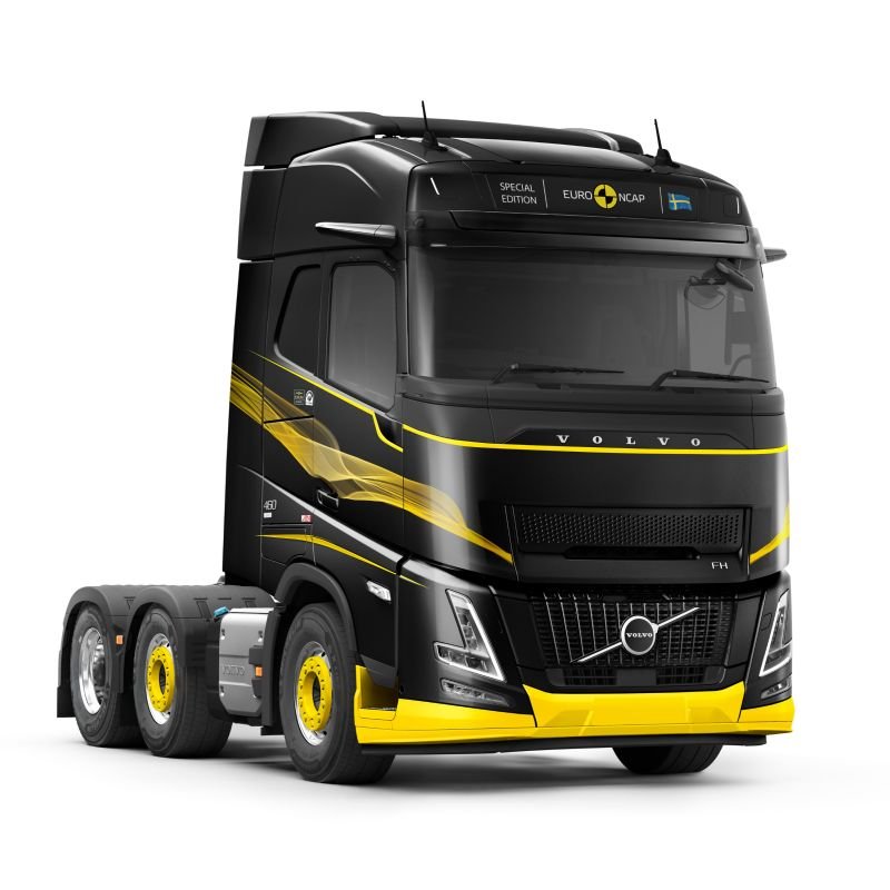 Volvo Trucks UK propose ce tracteur FH Aero Euro NCap Edition