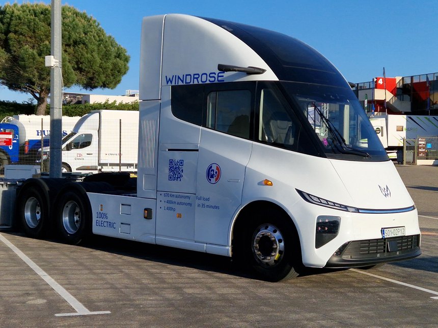 Mais qu'est-ce que ce truck au Castellet ?