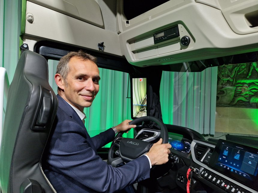 Stéphane Espinasse est le président d'Iveco France