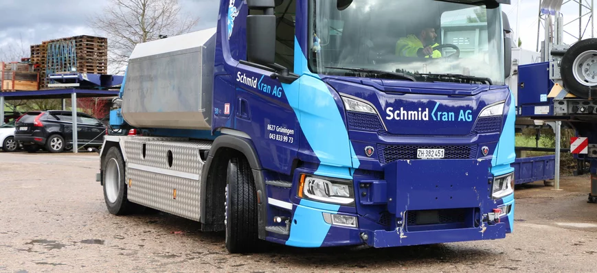 Un camion Scania compact mais efficace