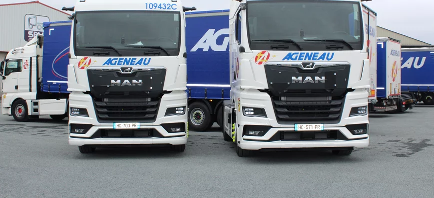 Ageneau group acquiert huit MAN TGX fonctionnant a