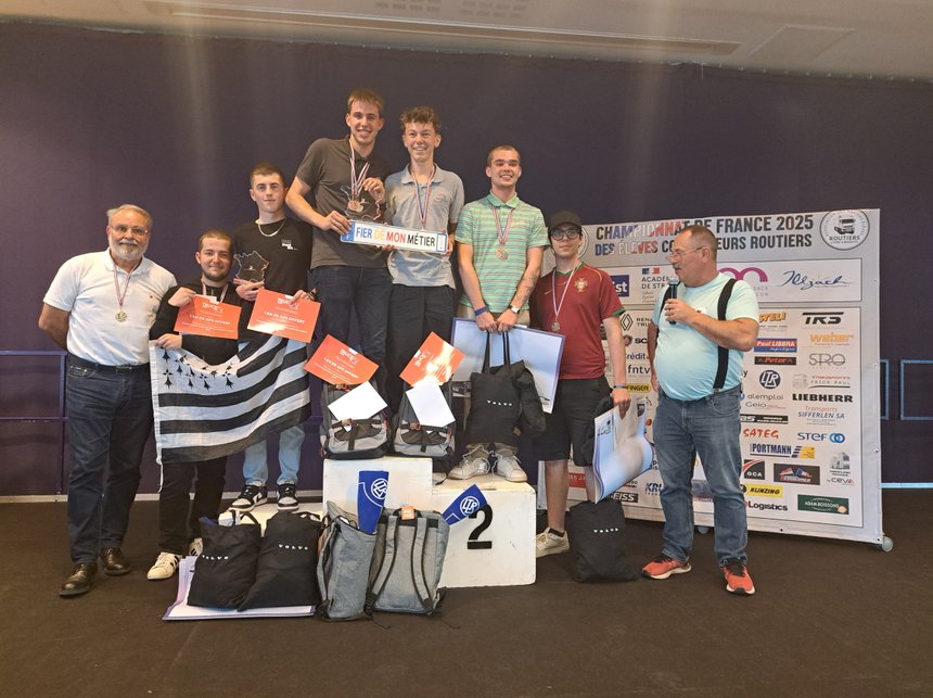 Championnat de France des élèves conducteurs routiers : tous gagnants !