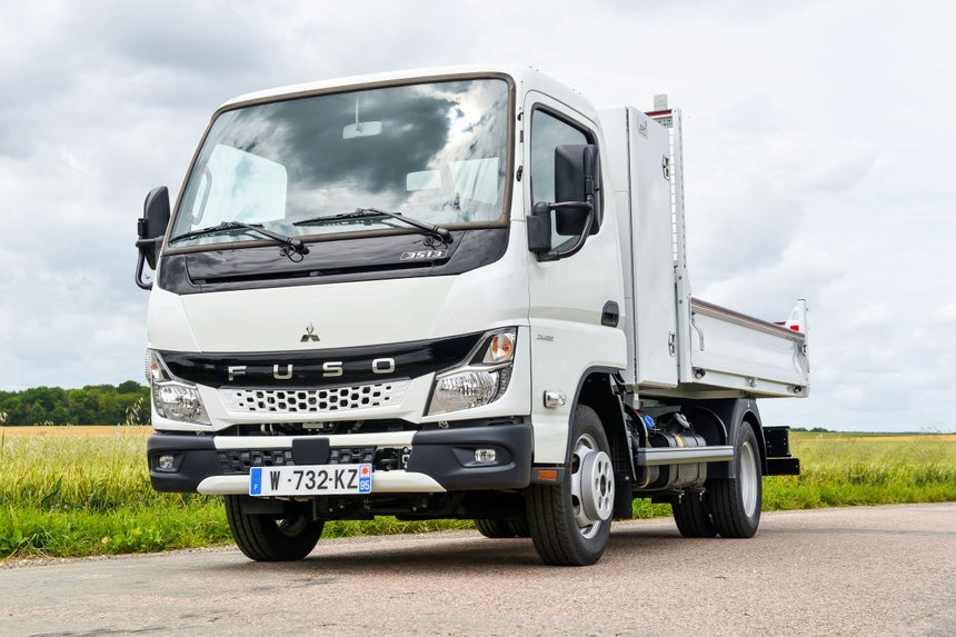 Fuso commercialise en France le petit camion électrique eCanter