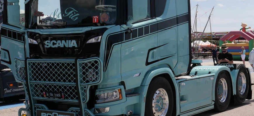 Truck show du Castellet : le tuning Scania fait ma